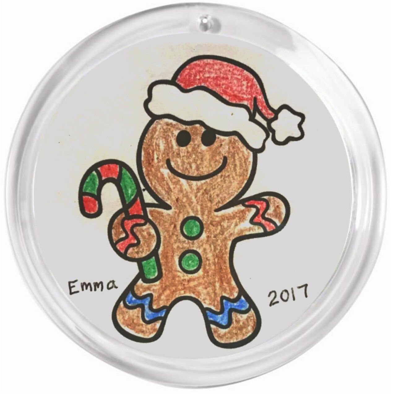 Oak Creek Trading Company Christmas Ornaments Kit Christmas Craft for Kids - Color Your own